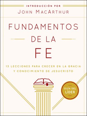 cover image of Fundamentos de la Fe (Guía del Líder)